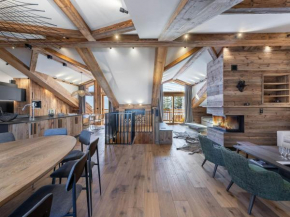Luxueux appartement à Courchevel Village, 6 chambres, skis aux pieds, parking, prestations incluses. - FR-1-562-60